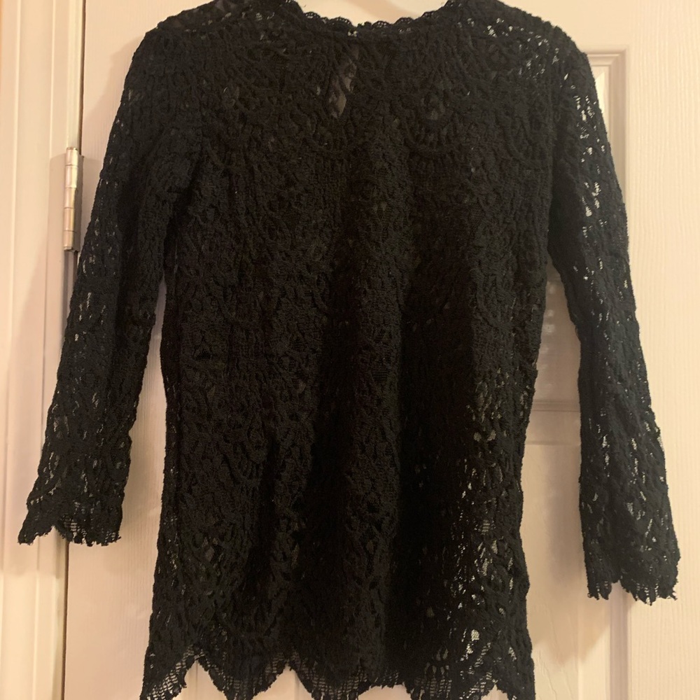 Zara Lace 3/4 Sleeve blouse